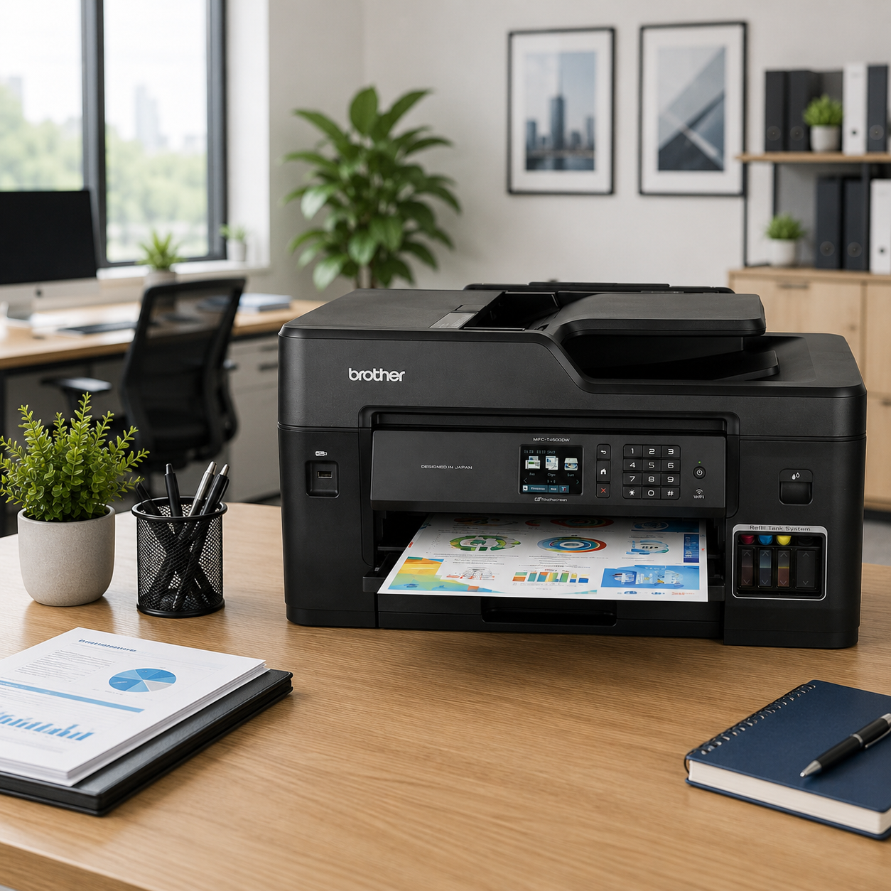 Multifuncional Brother MFC-T4500DW COLOR de inyección de tinta | ENVÍOS GRATIS