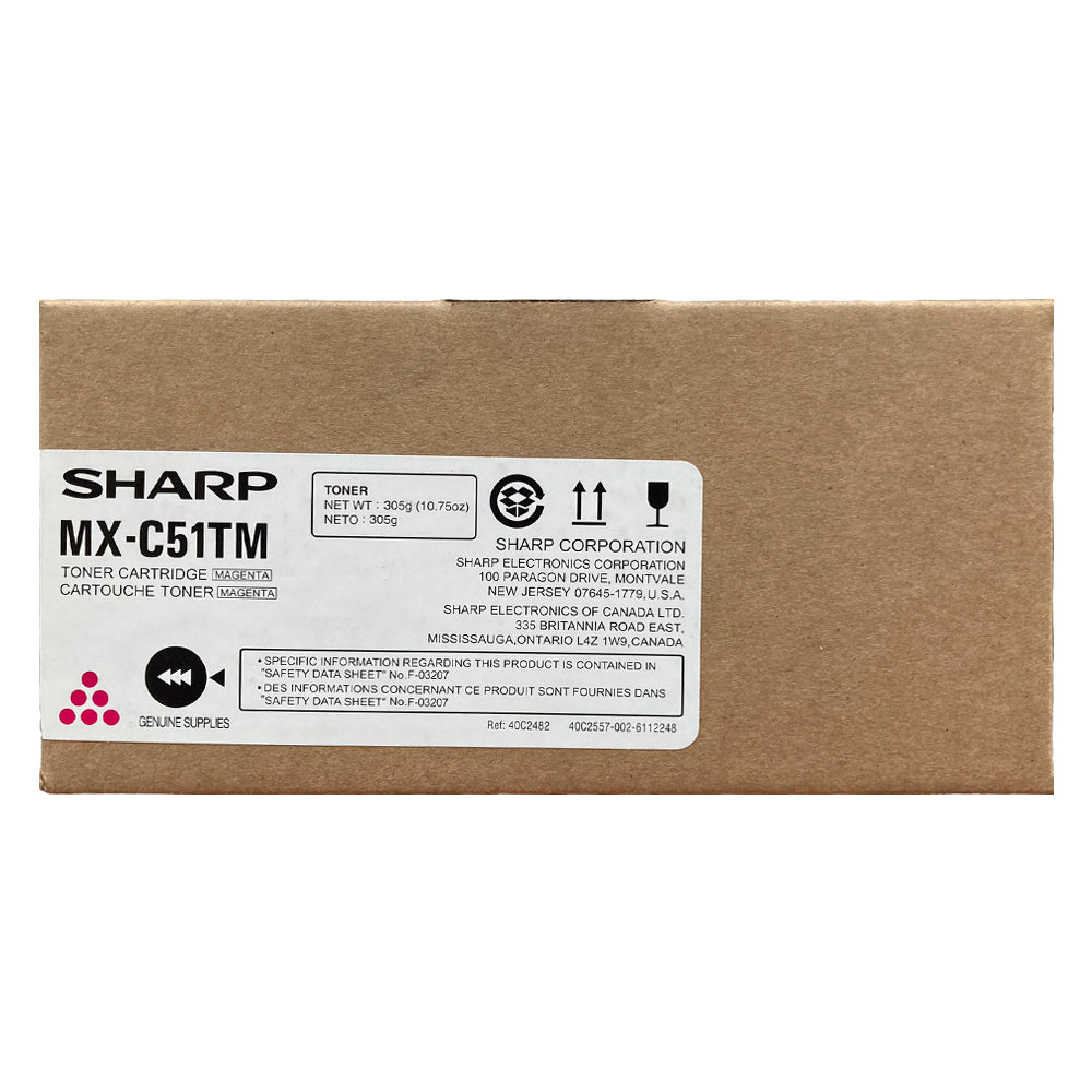 Cartucho de Tóner Sharp MX-C51T