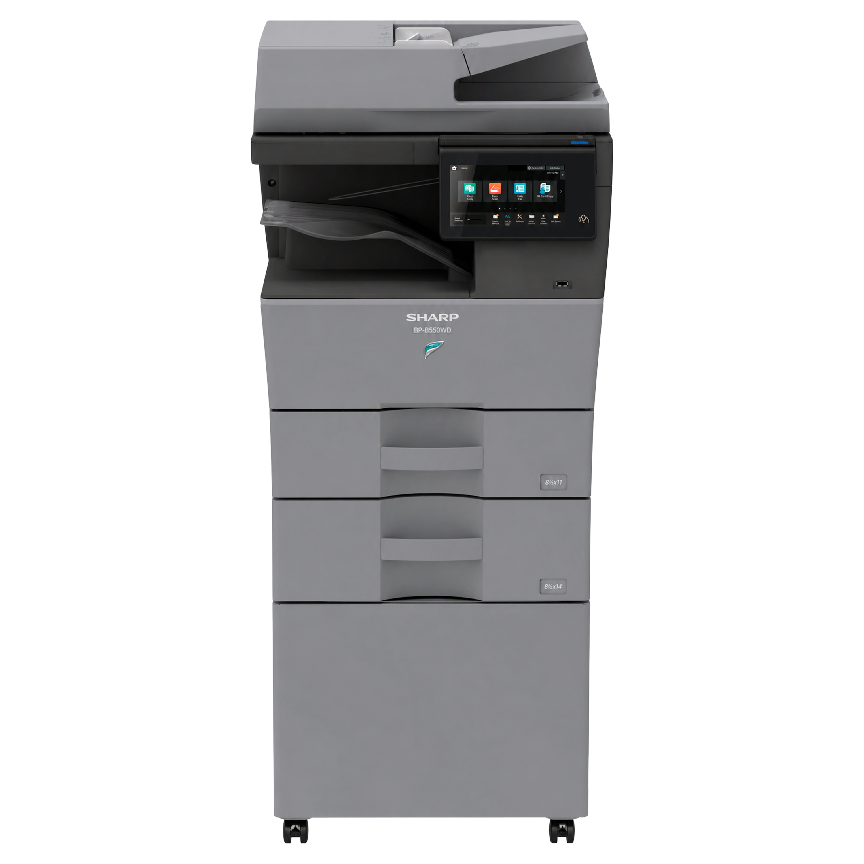 Multifuncional Sharp BP-B540WR monocromático | Bandeja y Gabinete adicional