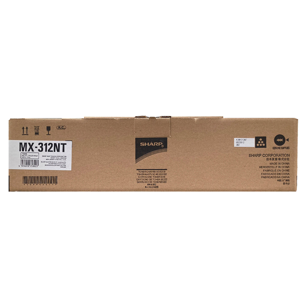 Cartucho de Toner Sharp MX-312NT