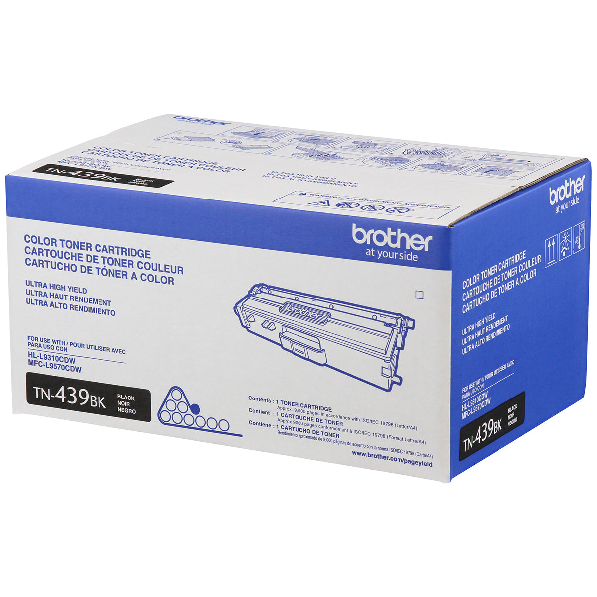 Cartucho de Toner de Ultra Alto Rendimiento TN-439 Brother (Hasta 9,000 páginas)