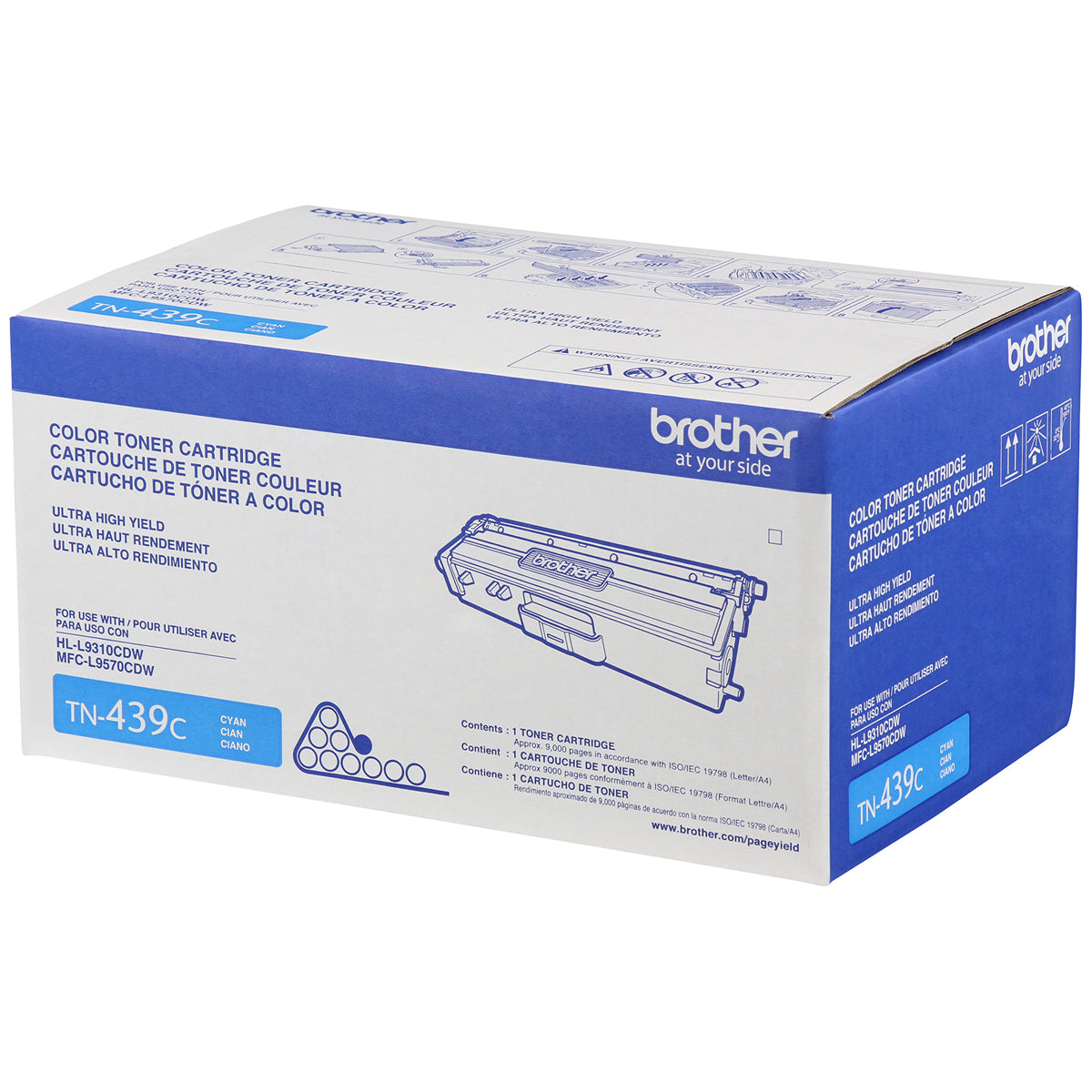 Cartucho de Toner de Ultra Alto Rendimiento TN-439 Brother (Hasta 9,000 páginas)