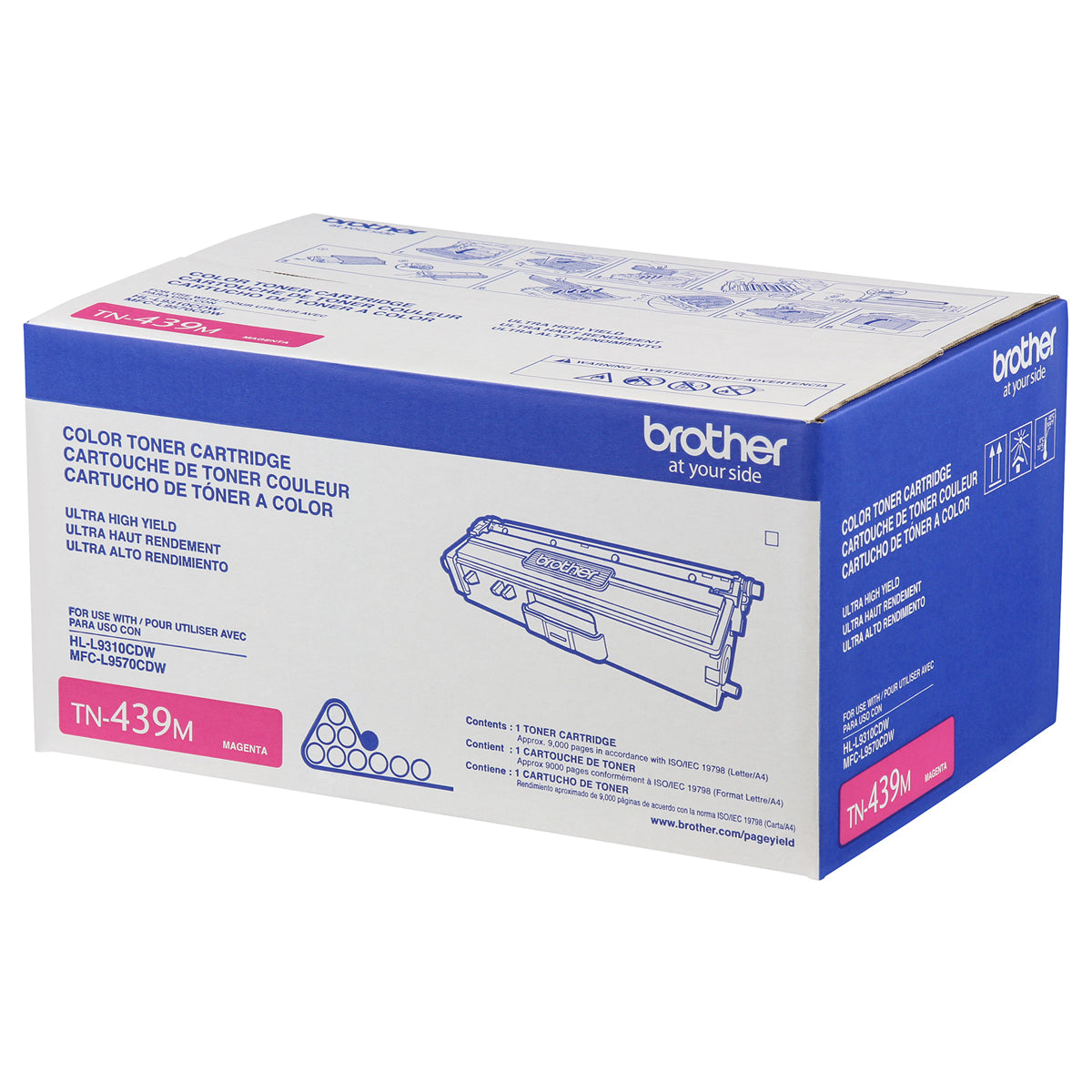 Cartucho de Toner de Ultra Alto Rendimiento TN-439 Brother (Hasta 9,000 páginas)