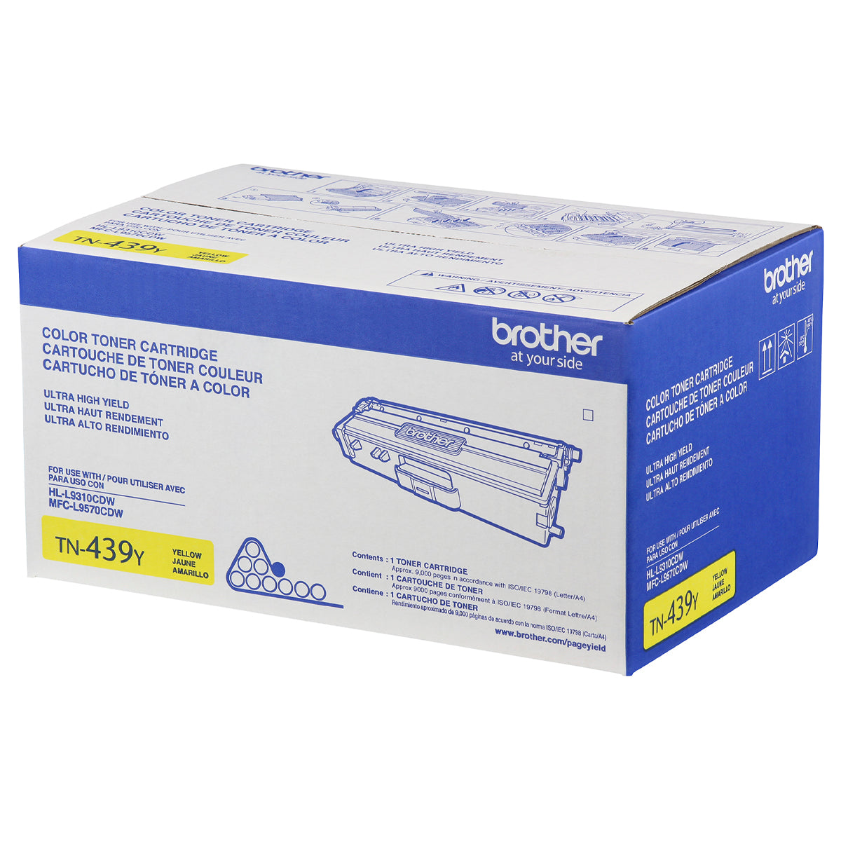 Cartucho de Toner de Ultra Alto Rendimiento TN-439 Brother (Hasta 9,000 páginas)