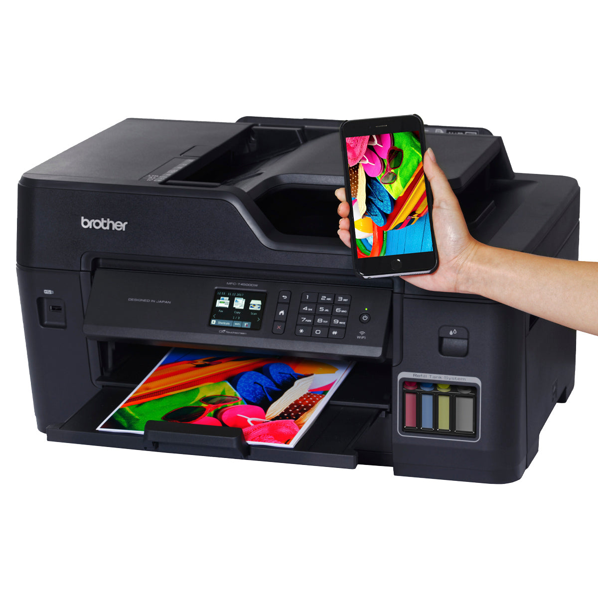 Multifuncional Brother MFC-T4500DW COLOR de inyección de tinta | ENVÍOS GRATIS