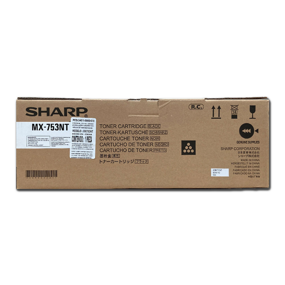 Cartucho de Toner Sharp MX-753NT